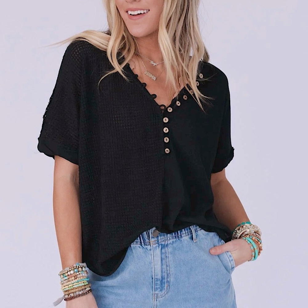 NEW Gabbie Contrast Top from Three Bird Nest